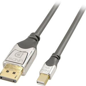 LINDY 36310 DisplayPort-kabel Mini-displayport / DisplayPort Adapterkabel Mini DisplayPort-stekker, DisplayPort-stekker