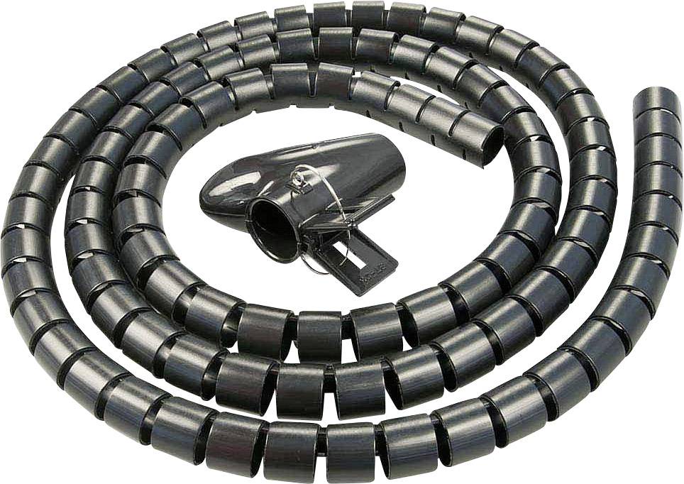 LINDY 40581 19 inch Kabelslang Zwart