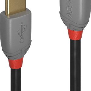 LINDY 36872 USB-kabel USB 2.0 USB-C stekker, USB-C stekker 2.00 m Zwart LINDY 36872 USB-kabel USB 2.0 USB-C stekker, USB-C stekker 2.00 m Zwart