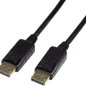 LogiLink CV0074 DisplayPort-kabel DisplayPort Aansluitkabel DisplayPort-stekker, DisplayPort-stekker 5.00 m Zwart LogiLink CV0074 DisplayPort-kabel DisplayPort Aansluitkabel DisplayPort-stekker, DisplayPort-stekker 5.00 m Zwart