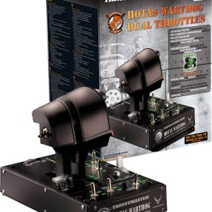 Thrustmaster Hotas Warthog Dual Throttle Vliegsimulator controller USB PC Zwart