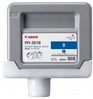 Canon Inktcartridge PFI-301 B Origineel Blauw 1494B001