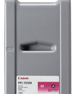Canon Inktcartridge PFI-703 M Origineel Magenta 2965B001 Inkt Canon Inktcartridge PFI-703 M Origineel Magenta 2965B001 Inkt