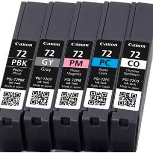 Canon Inktcartridge PGI-72 Origineel Combipack Foto zwart, Foto cyaan, Foto magenta, Grijs 6403B007 Inkt Canon Inktcartridge PGI-72 Origineel Combipack Foto zwart, Foto cyaan, Foto magenta, Grijs 6403B007 Inkt