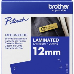 Brother TZe-PR935 Labeltape Kunststof Tapekleur: Zilver Tekstkleur: Wit 12 mm 8 m
