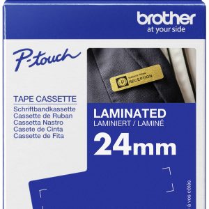 Brother TZe-PR955 Labeltape Tapekleur: Zilver Tekstkleur: Wit 24 mm 8 m