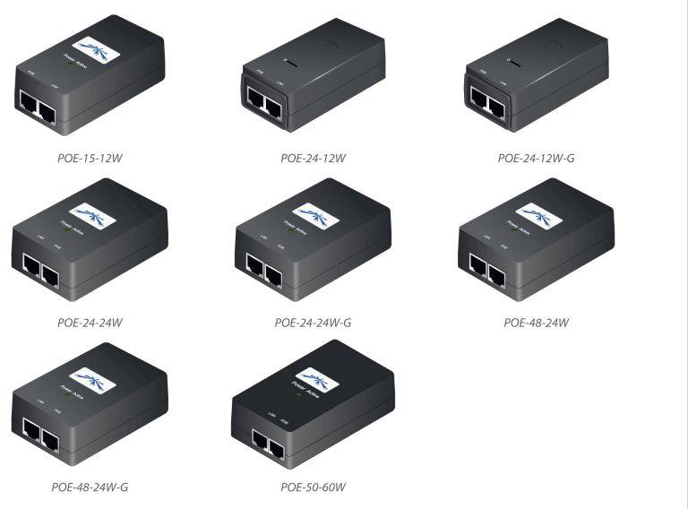 Ubiquiti Networks POE-24-12W-G PoE-injector 1 GBit/s