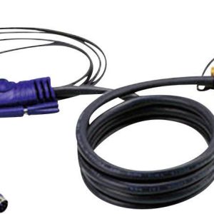 ATEN KVM Aansluitkabel [1x VGA-stekker, Jackplug male 3,5 mm, Jackplug male 3,5 mm, PS/2-stekker, PS/2-stekker – 1x VGA- ATEN KVM Aansluitkabel [1x VGA-stekker, Jackplug male 3,5 mm, Jackplug male 3,5 mm, PS/2-stekker, PS/2-stekker – 1x VGA-