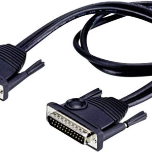 ATEN KVM Verlengkabel [1x D-sub stekker 25-polig – 1x D-sub bus 25-polig] 1.80 m Zwart