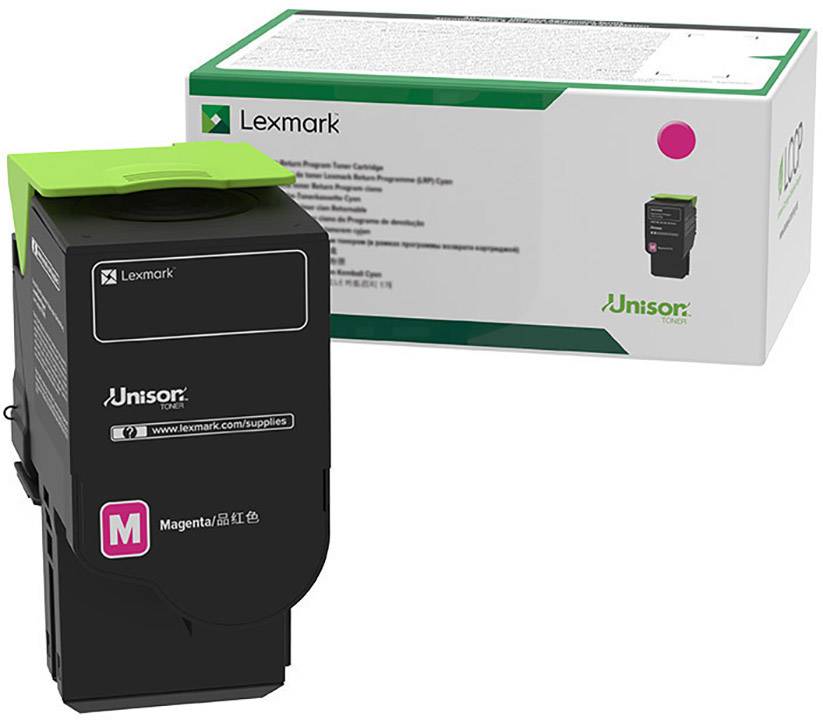Lexmark Tonercassette (recycling) C2325 C2425 C2535 MC2325 MC2425 MC2535 MC2640 Origineel Magenta 2300 bladzijden C232HM