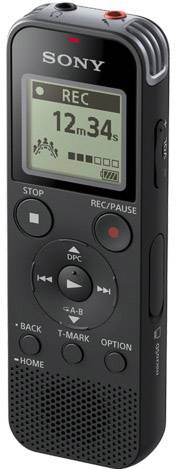 Sony ICD-PX470 Digitaal dicteerapparaat Opnameduur (max.) 159 h Zwart Ruisonderdrukking