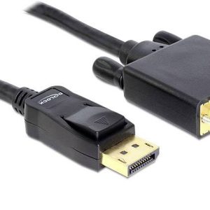 Delock 82592 DisplayPort-kabel DisplayPort / DVI Adapterkabel DisplayPort-stekker, DVI-D 24+1-polige stekker 3.00 m Zwar Delock 82592 DisplayPort-kabel DisplayPort / DVI Adapterkabel DisplayPort-stekker, DVI-D 24+1-polige stekker 3.00 m Zwar