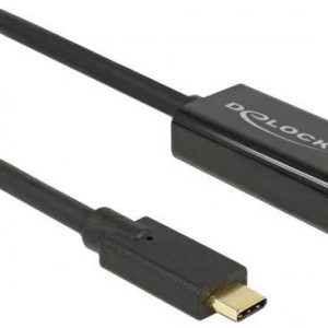 Delock 85257 USB-C-displaykabel USB-C / DisplayPort Adapterkabel USB-C stekker, DisplayPort-stekker 3.00 m Zwart Verguld Delock 85257 USB-C-displaykabel USB-C / DisplayPort Adapterkabel USB-C stekker, DisplayPort-stekker 3.00 m Zwart Verguld