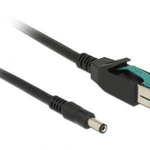 Delock 85498 USB-stroomkabel USB 2.0 PoweredUSB 12V stekker, DC-stekker 5,5 mm 2.00 m Zwart Delock 85498 USB-stroomkabel USB 2.0 PoweredUSB 12V stekker, DC-stekker 5,5 mm 2.00 m Zwart