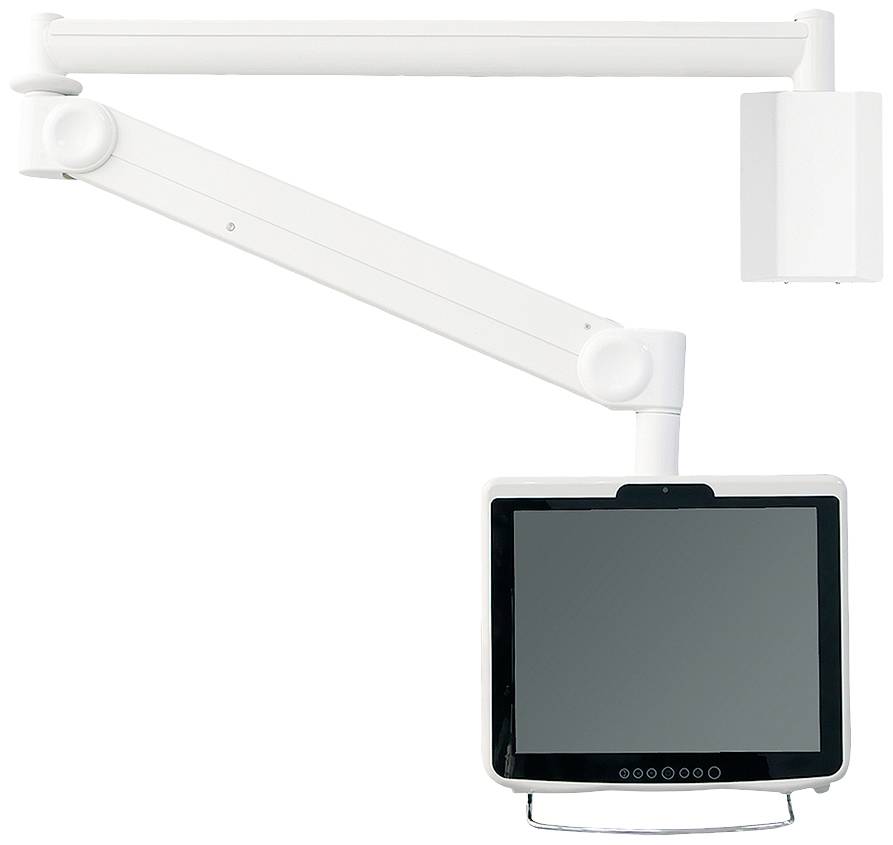 Neomounts FPMA-HAW100HC Monitor-wandbeugel Aantal monteerbare displays: 1 Display(s) 25,4 cm (10") - 76,2 cm (30") Wit I