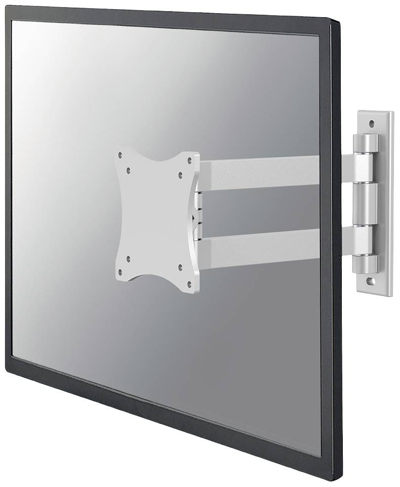 Neomounts FPMA-W820 Monitor-wandbeugel Aantal monteerbare displays: 1 Display(s) 25,4 cm (10") - 68,6 cm (27") Zilver Ka
