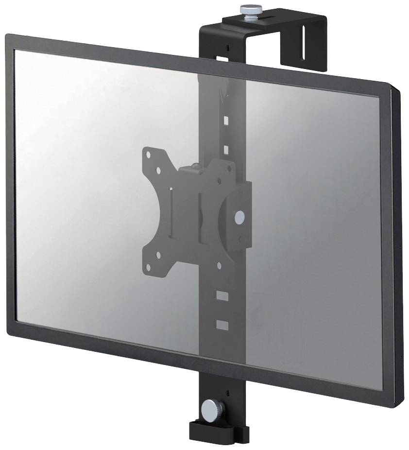 Neomounts FPMA-CH100BLACK Monitor-tafelbeugel 25,4 cm (10") - 76,2 cm (30") Zwart