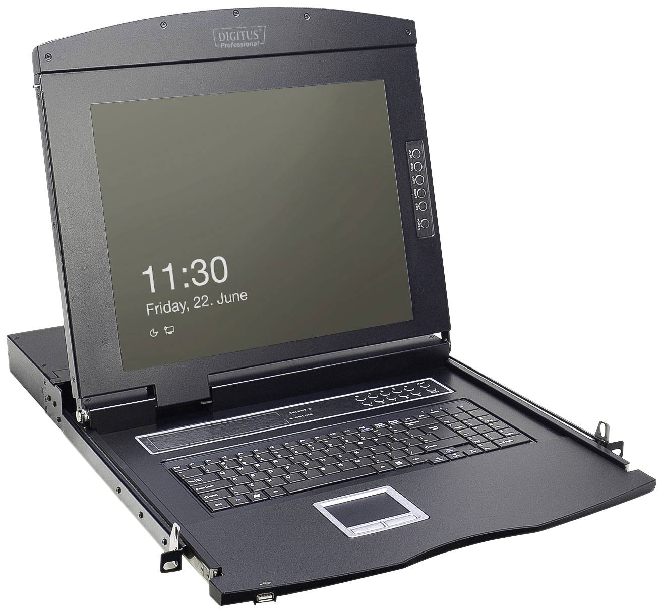 Digitus DS-72210-3FR KVM-console VGA 1280 x 1024 Pixel