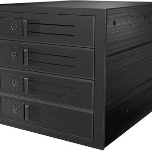 ICY BOX IB-564SSK, Backplane, 4x 3,5″ SAS/SATA (I/II/III) HDD in 3x 5,25″ Einschübe, Hot 3.5 inch HDD-inbouwframe ICY BOX IB-564SSK, Backplane, 4x 3,5″ SAS/SATA (I/II/III) HDD in 3x 5,25″ Einschübe, Hot 3.5 inch HDD-inbouwframe