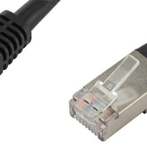 econ connect F6TP1SW RJ45 Netwerkkabel, patchkabel CAT 6 S/FTP 1.00 m Zwart Pair afscherming 1 stuk(s) econ connect F6TP1SW RJ45 Netwerkkabel, patchkabel CAT 6 S/FTP 1.00 m Zwart Pair afscherming 1 stuk(s)