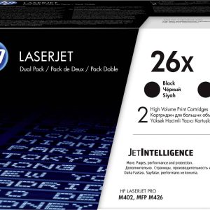 HP Toner 26X Origineel 2-pack Zwart 18000 bladzijden CF226XD