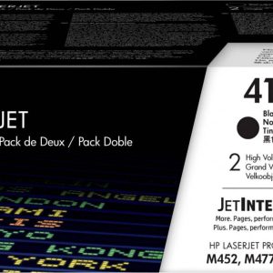 HP Toner 410X Origineel 2-pack Zwart 13000 bladzijden CF410XD