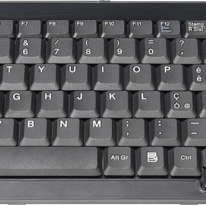 Digitus DS-72000IT KVM-toetsenbord Kabelgebonden QWERTY, Italiaans Zwart