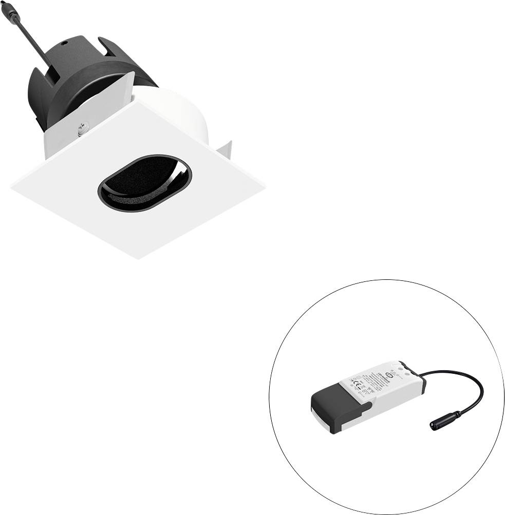 EVN F09RXXXM0630L38P F09RXXXM0630L38P LED-plafondspot