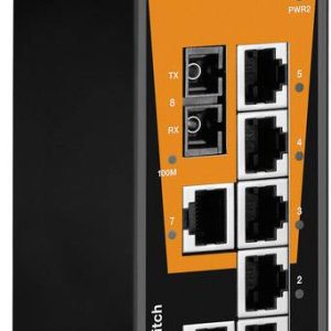 Weidmüller 1412080000 IE-SW-BL08T-7TX-1SC Industrial Ethernet Switch 10 / 100 MBit/s Weidmüller 1412080000 IE-SW-BL08T-7TX-1SC Industrial Ethernet Switch 10 / 100 MBit/s