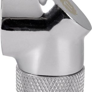 Thermaltake Pacific G1/4 90 Degree Adapter – Chrome Waterkoelinghoekverbinder Thermaltake Pacific G1/4 90 Degree Adapter – Chrome Waterkoelinghoekverbinder