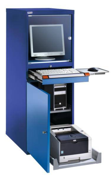 Thur-Metall Computermeubel Lichtblauw (b x h x d) 60.5 x 1.6 x 72.3 cm 84837501 1 stuk(s)