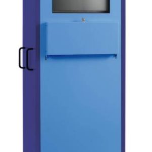 Thur-Metall Computermeubel Lichtblauw (b x h x d) 75 x 1.9 x 40 cm 82473501 1 stuk(s)