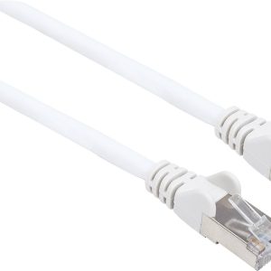 Intellinet 741354 RJ45 Netwerkkabel, patchkabel CAT 6a (losse kabel CAT 7) S/FTP 0.50 m Wit Halogeenvrij 1 stuk(s) Intellinet 741354 RJ45 Netwerkkabel, patchkabel CAT 6a (losse kabel CAT 7) S/FTP 0.50 m Wit Halogeenvrij 1 stuk(s)