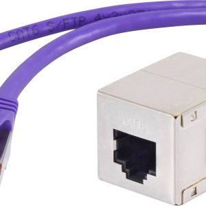 Renkforce RF-3829160 RJ45 Netwerkkabel, patchkabel CAT 6 S/FTP 30.00 m Violet Snagless, Vergulde steekcontacten, Vlambes Renkforce RF-3829160 RJ45 Netwerkkabel, patchkabel CAT 6 S/FTP 30.00 m Violet Snagless, Vergulde steekcontacten, Vlambes