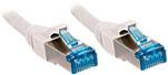 LINDY 47199 RJ45 Netwerkkabel, patchkabel CAT 6A S/FTP 15.00 m Wit 1 stuk(s)