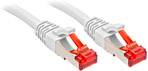 LINDY 47800 RJ45 Netwerkkabel, patchkabel CAT 6 S/FTP 20.00 m Wit 1 stuk(s)