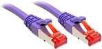 LINDY 47827 RJ45 Netwerkkabel, patchkabel CAT 6 S/FTP 7.50 m Violet 1 stuk(s) LINDY 47827 RJ45 Netwerkkabel, patchkabel CAT 6 S/FTP 7.50 m Violet 1 stuk(s)