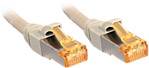 LINDY 47269 RJ45 Netwerkkabel, patchkabel CAT 6 S/FTP 15.00 m Grijs 1 stuk(s)