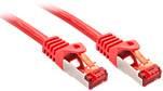 LINDY 47367 RJ45 Netwerkkabel, patchkabel CAT 6 S/FTP 7.50 m Rood 1 stuk(s)