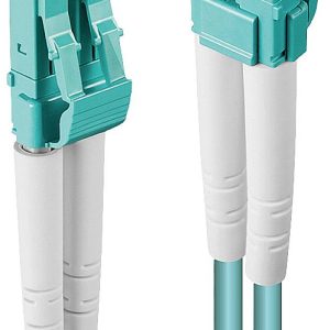 LINDY 46376 Glasvezel Optische vezel Aansluitkabel 20.00 m Meerdere kleuren Multimode OM3