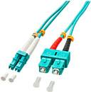 LINDY 46396 Glasvezel Optische vezel Aansluitkabel 20.00 m Meerdere kleuren Multimode OM3