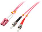 LINDY 46353 Glasvezel Optische vezel Aansluitkabel 5.00 m Meerdere kleuren Multimode OM4