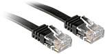 LINDY 47521 RJ45 Netwerkkabel, patchkabel CAT 6 U/UTP 1.00 m Zwart 1 stuk(s)