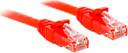 LINDY 48039 RJ45 Netwerkkabel, patchkabel CAT 6 U/UTP 20.00 m Rood 1 stuk(s)