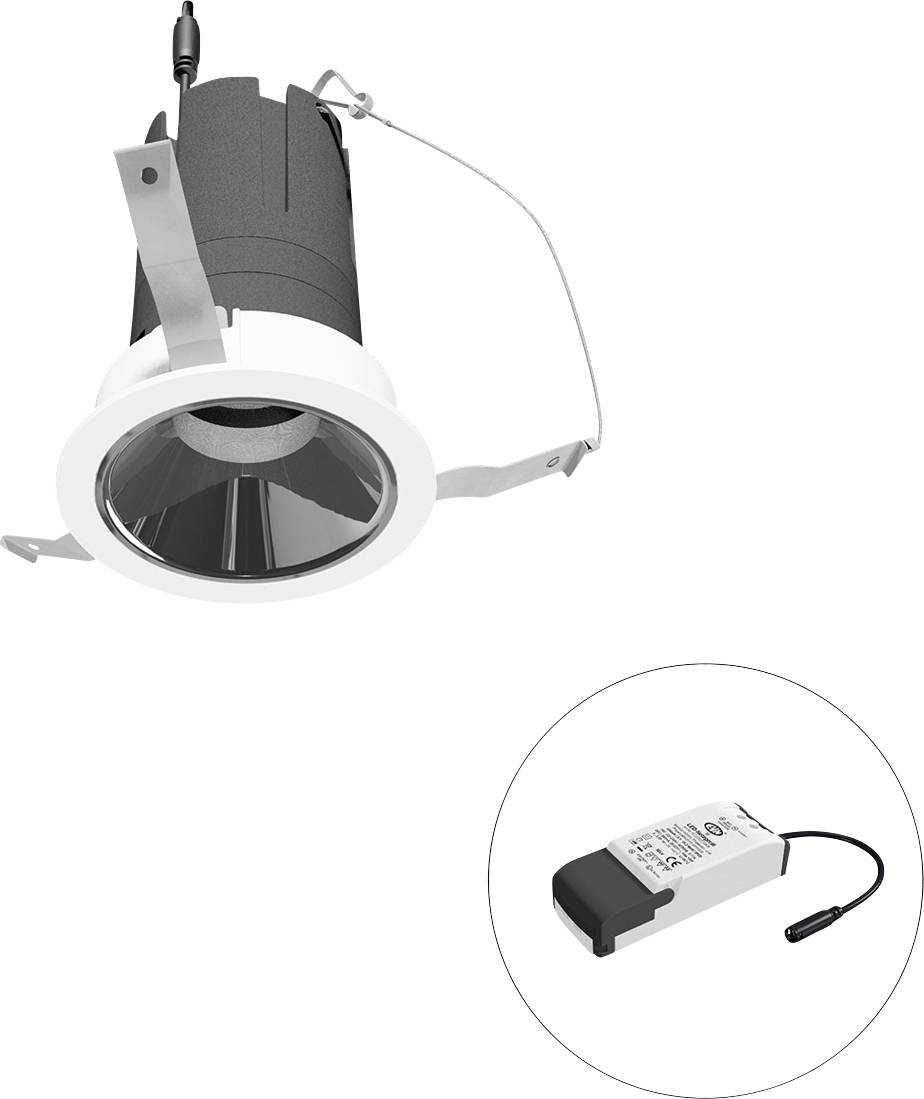 EVN F01R11SM1327L55P F01R11SM1327L55P LED-plafondspot