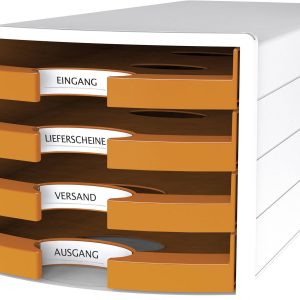 HAN IMPULS 2.0 1013-51 Ladebox Wit DIN A4, DIN C4 Aantal lades: 4