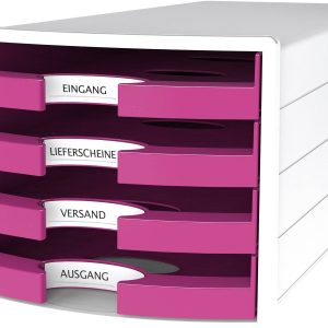 HAN IMPULS 2.0 1013-56 Ladebox Wit DIN A4, DIN C4 Aantal lades: 4