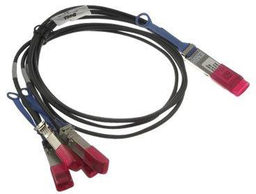 Dell 470-ABQB 10GbE Copper Twinax Direct Attach Directe SFP-aansluitkabel 10 GBit/s