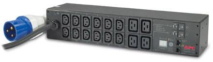 APC Rack PDU Metered 2U 32A 230V (12)C13 AP7822B Rack-stroomverdeler