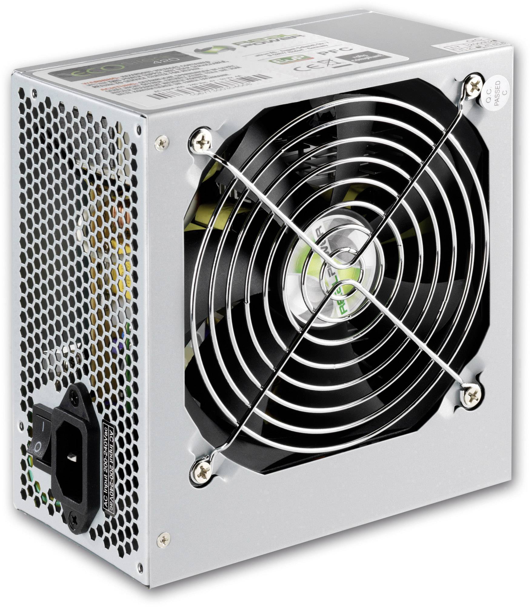 RealPower RP420 PC-netvoeding 420 W ATX Zonder certificering